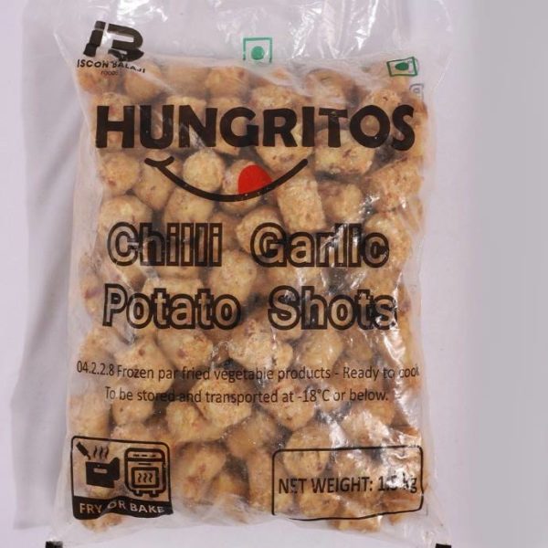 Chilli Garlic Potato Shots